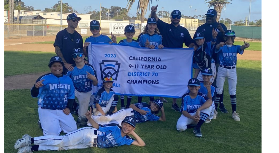 11U TEAM IMPRESSIVELY SWEEPS DISTRICT!