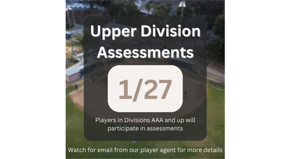 Upper Division Assessments 
