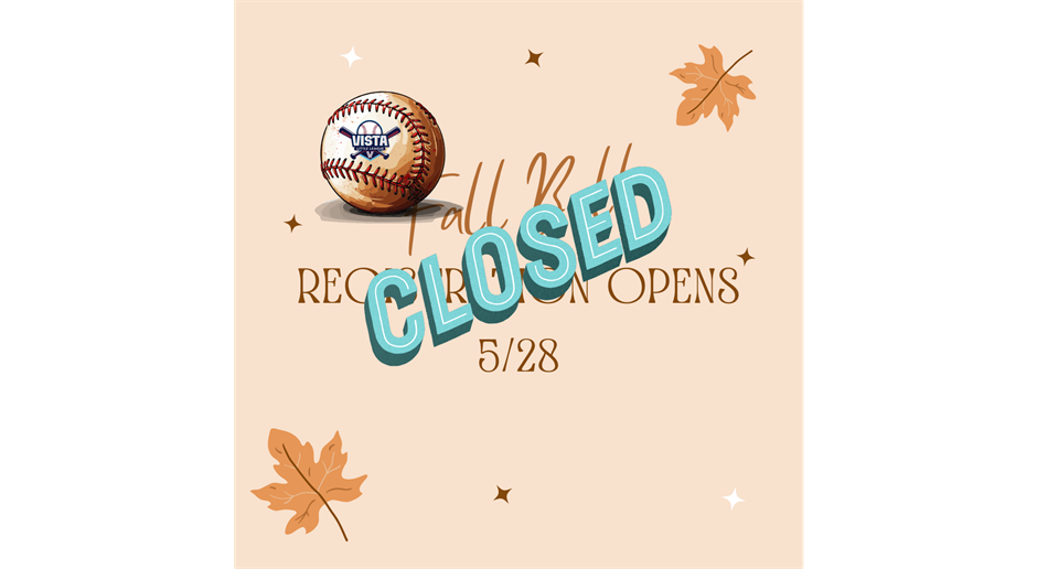 Fall Ball Registration is Closed