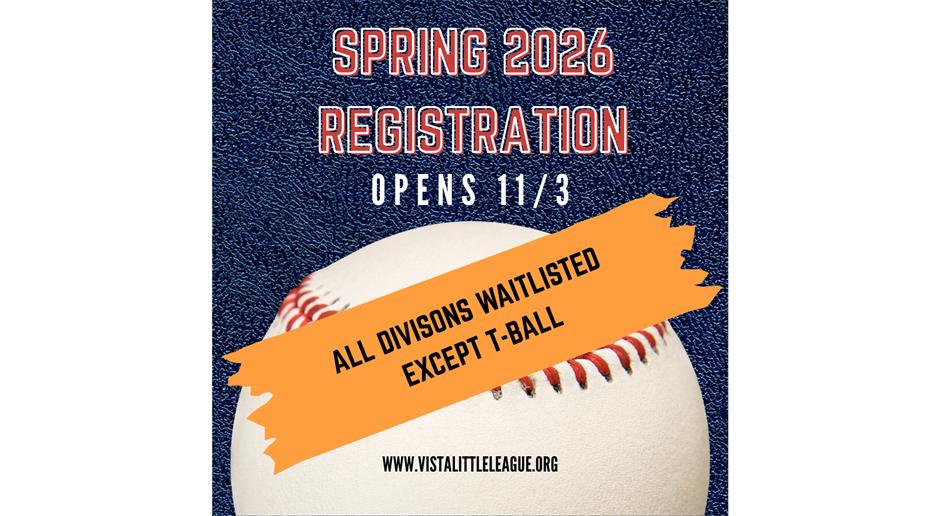 Spring 2026 Registration Opens 11/3